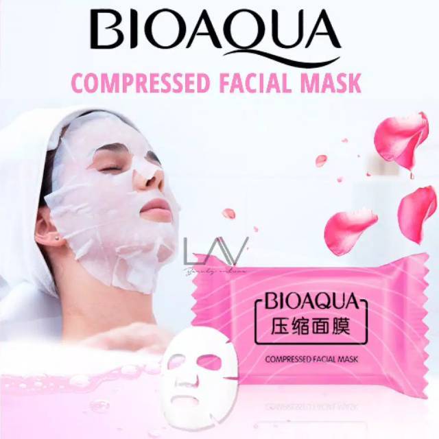 Bioaqua compressed facial mask
