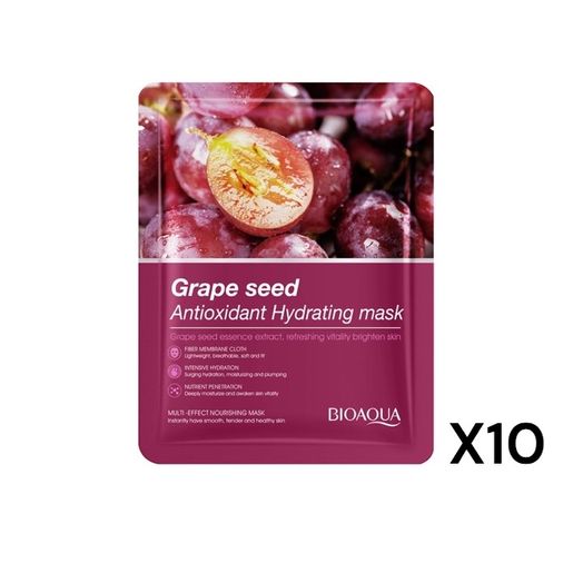 Bioaqua Grape Seed Antioxidant Hydrating Facial Sheet Mask