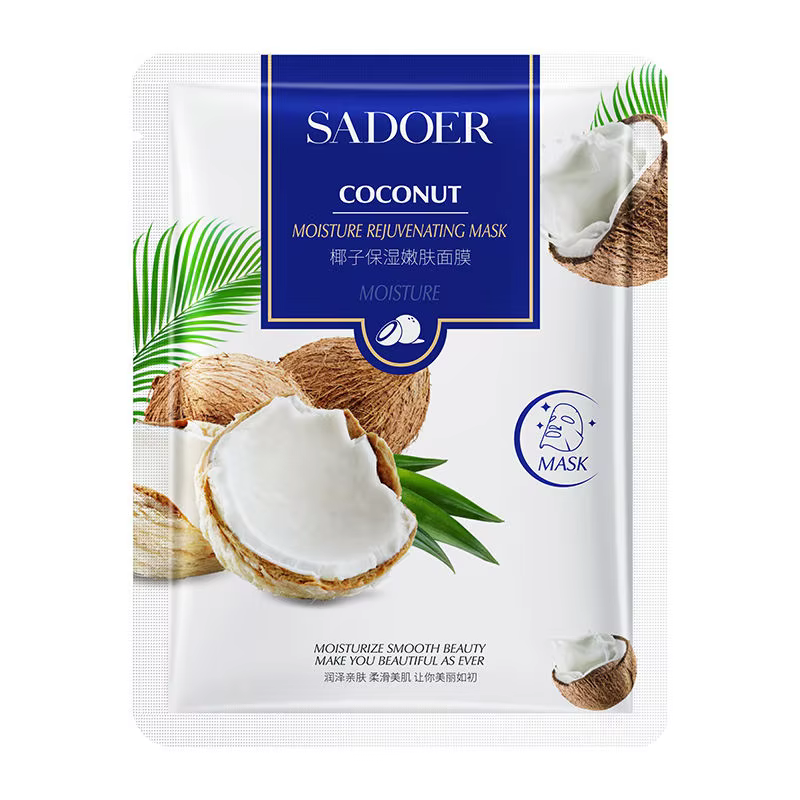 Sadoer Coconut Moisturizer Facial Sheet Mask